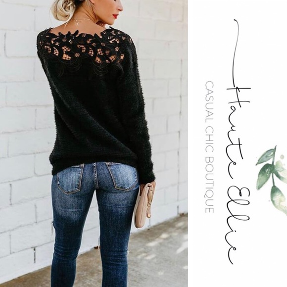 Laced Detailed Sweater - Picture 8 of 12